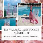 Egyedi lánybúcsús ajándékok: személyre szabva